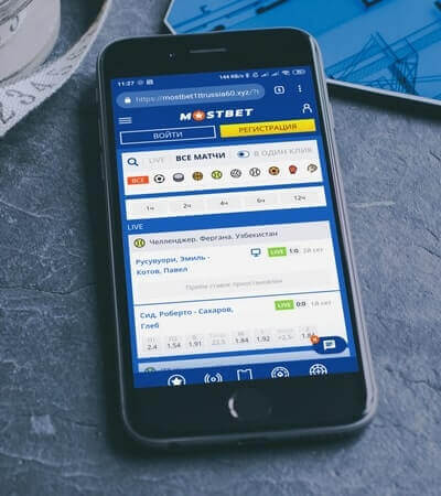 Iphone приложение Mostbet (Мостбет)